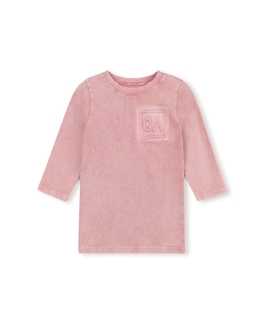 Reverse Embossed Wash Tee
