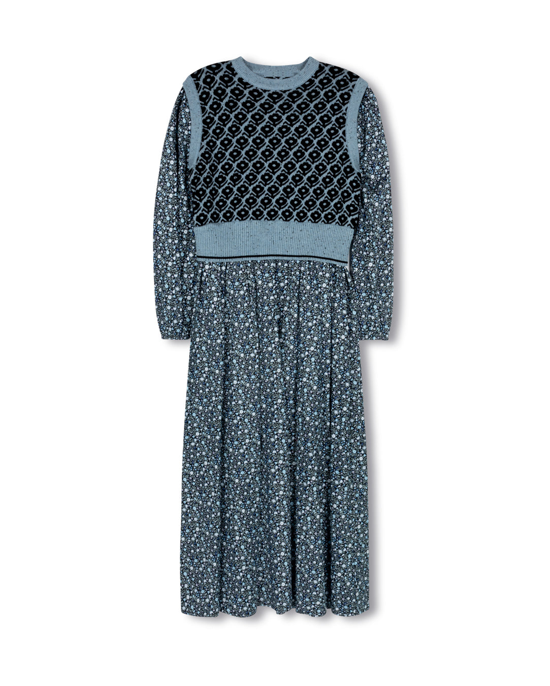 Tilly Tiered Floral Midi Dress