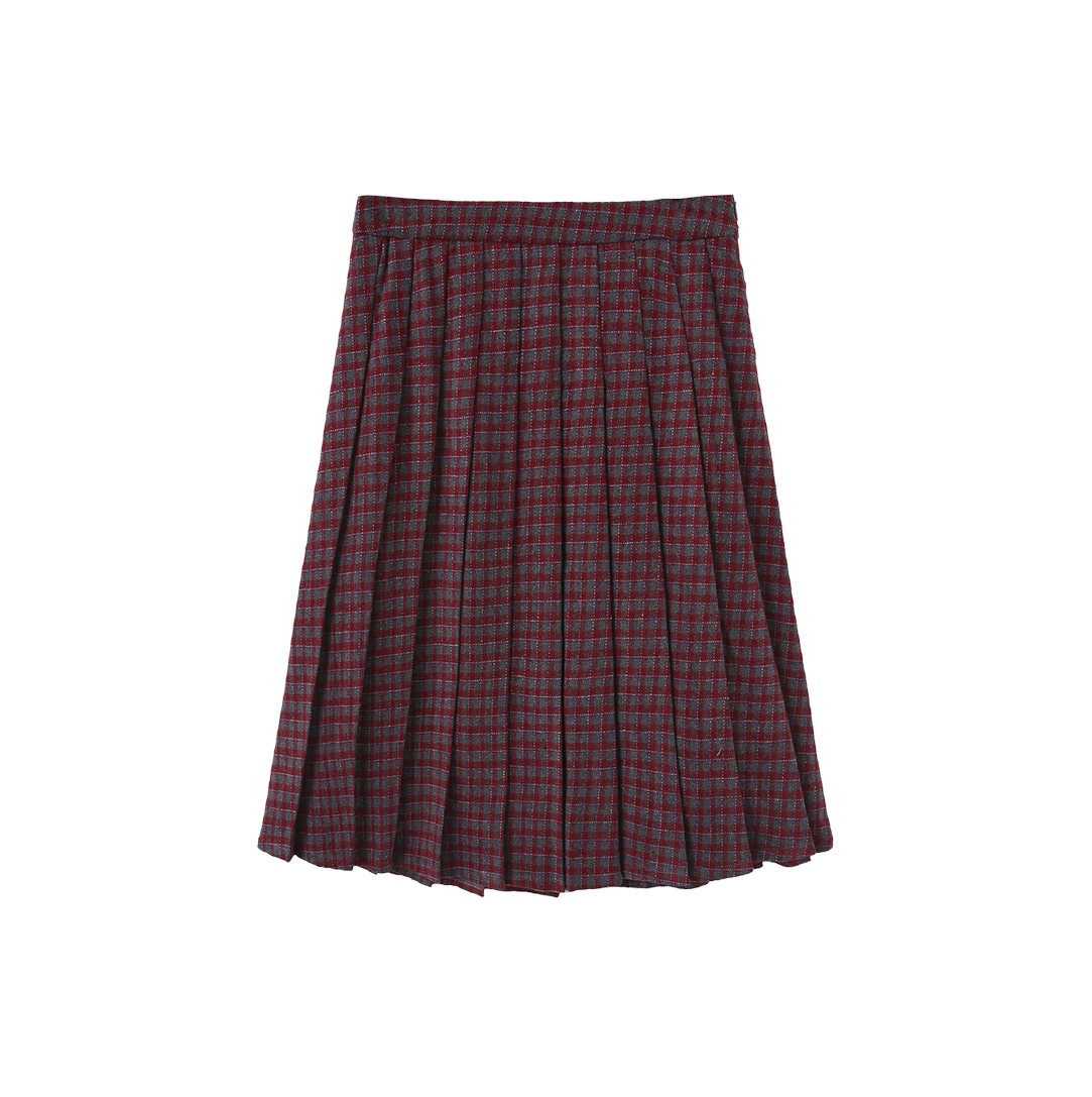 Caro Pleated Short  Skirt