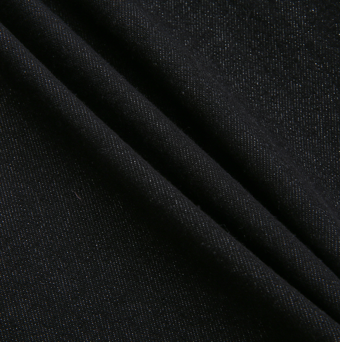 Layering Cropped Raw Edge Shirt