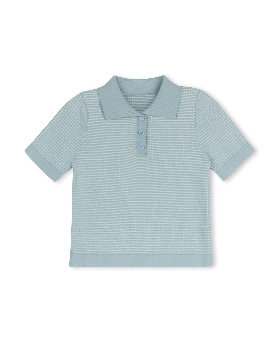 Textured Plaid Knit Sweater