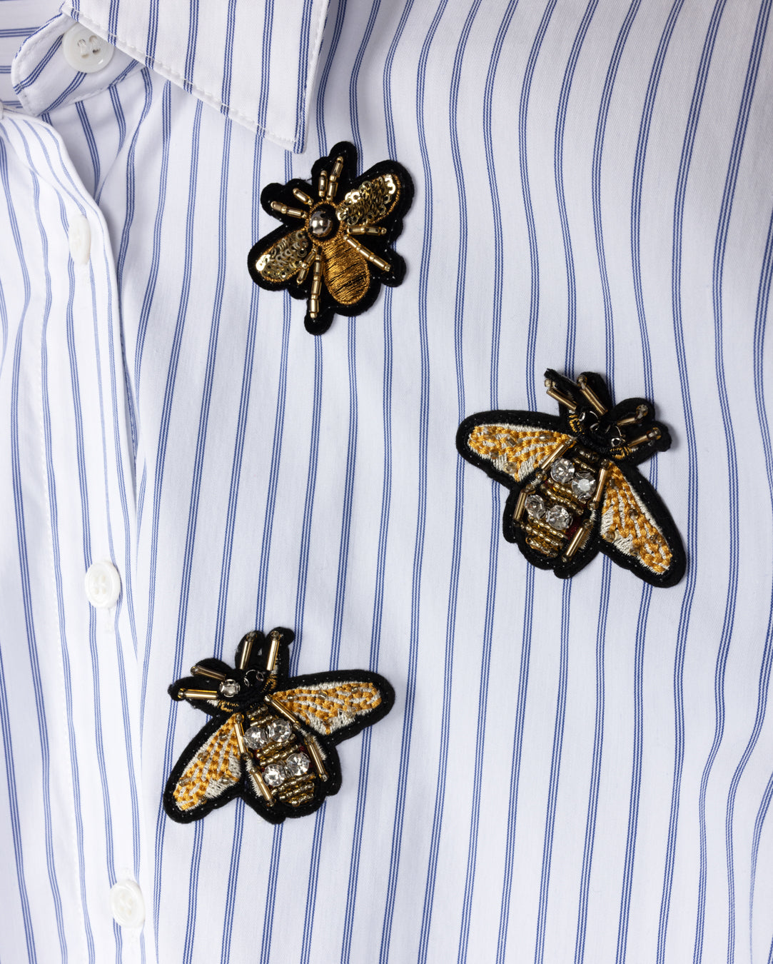 Applique Blouse W-22651