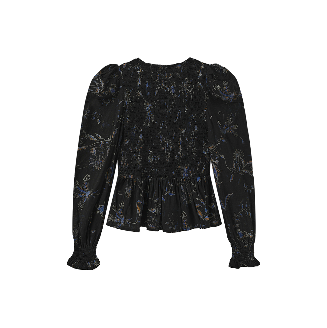 Cary Smocked Blouse