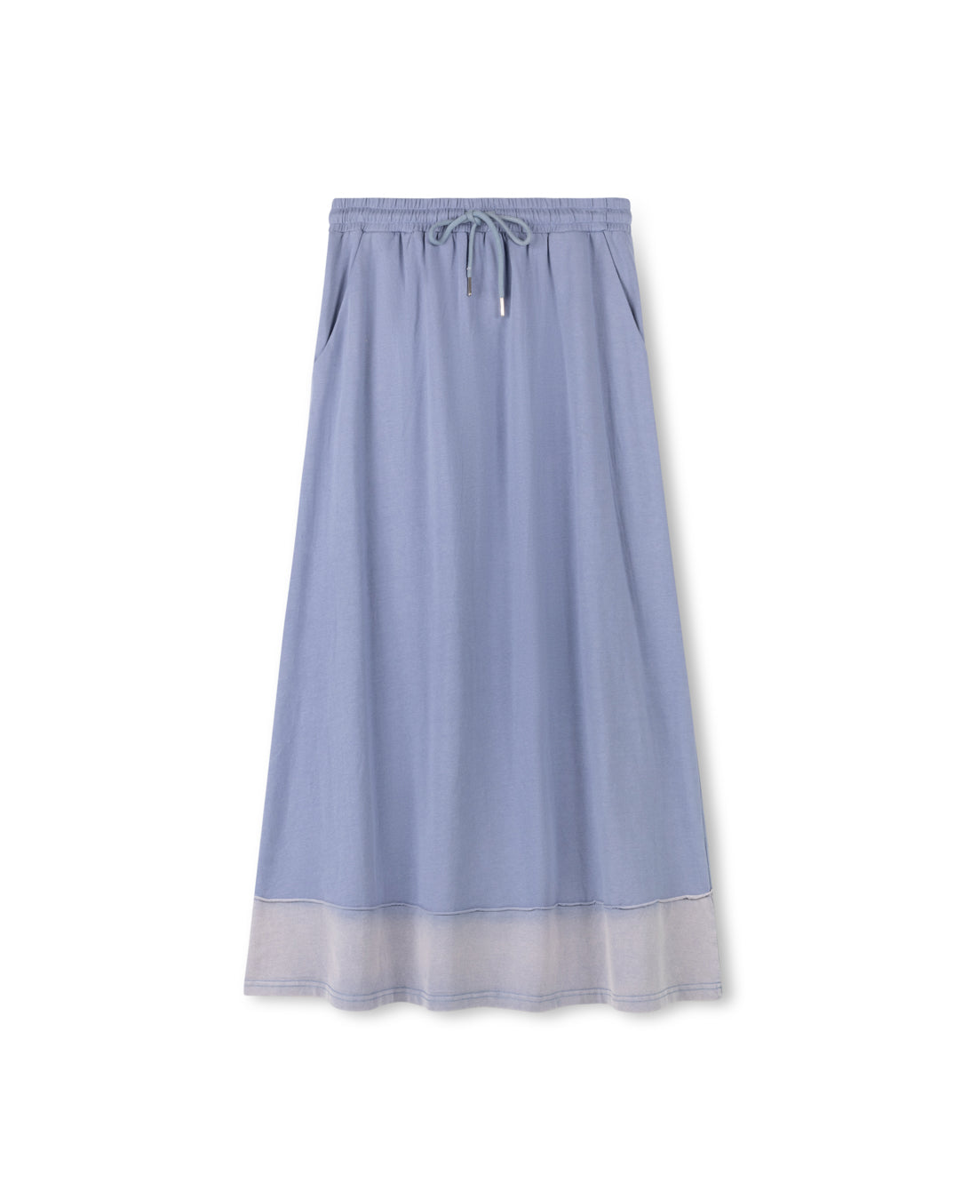 Half Washed Sweatshirt Skirt W-18054