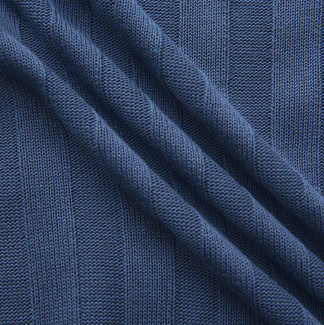 Flat Ribbed Cuff Cardigan