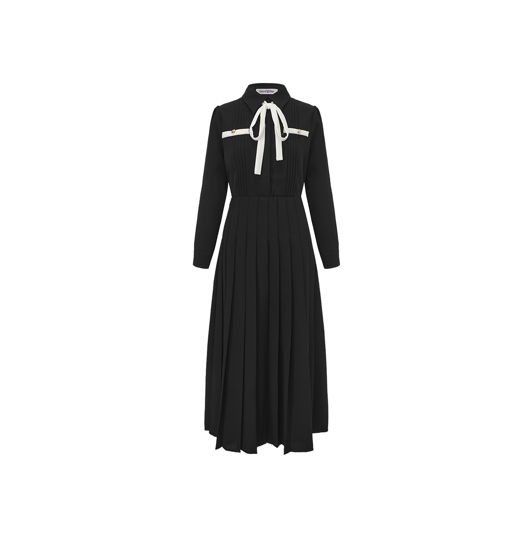 Velour Bow Dress