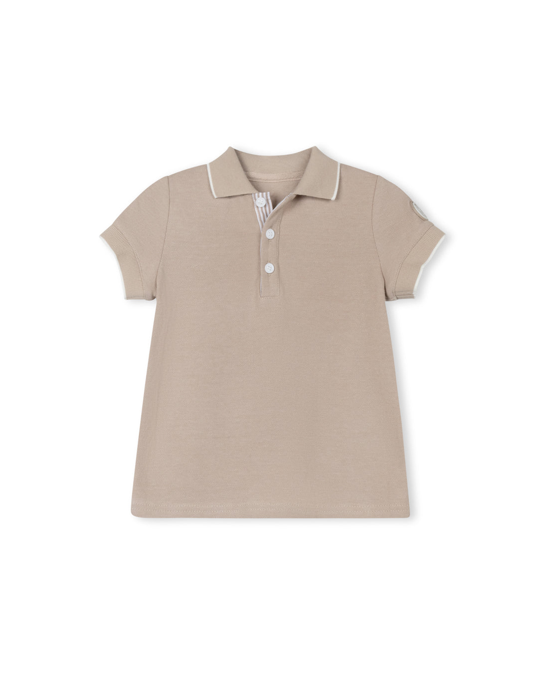 Pinstripe Placket SS Polo
