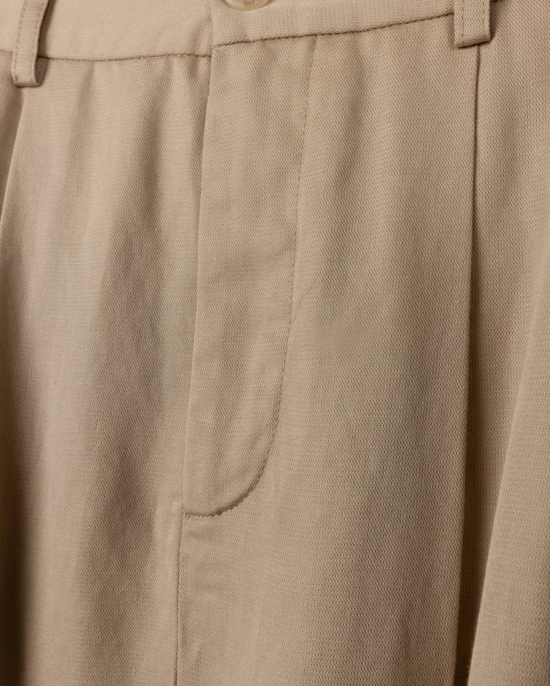 Tan Light Pleat Skirt