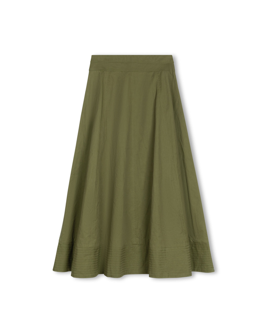 Paneled Seam Detailed Skirt