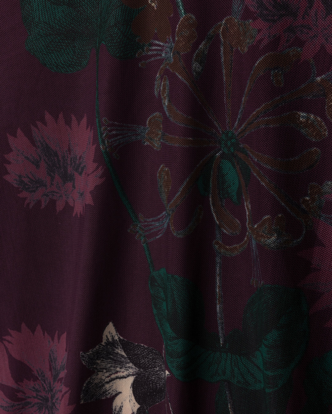 Carmel Mesh Turtleneck