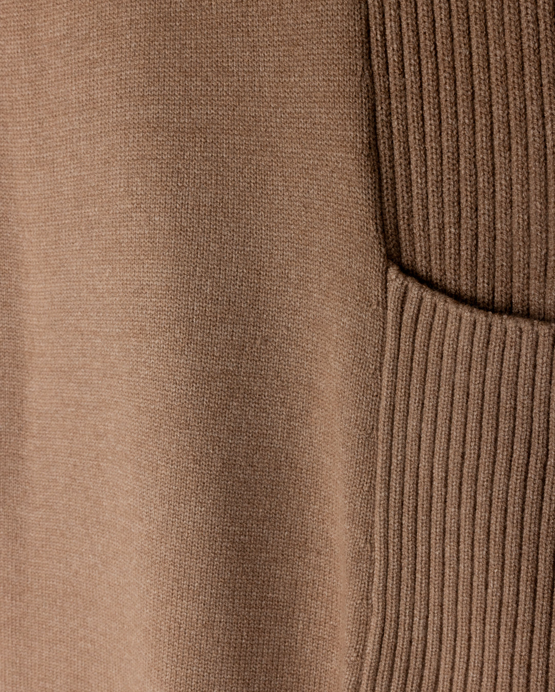 Cleek Rib And Knit Skirt