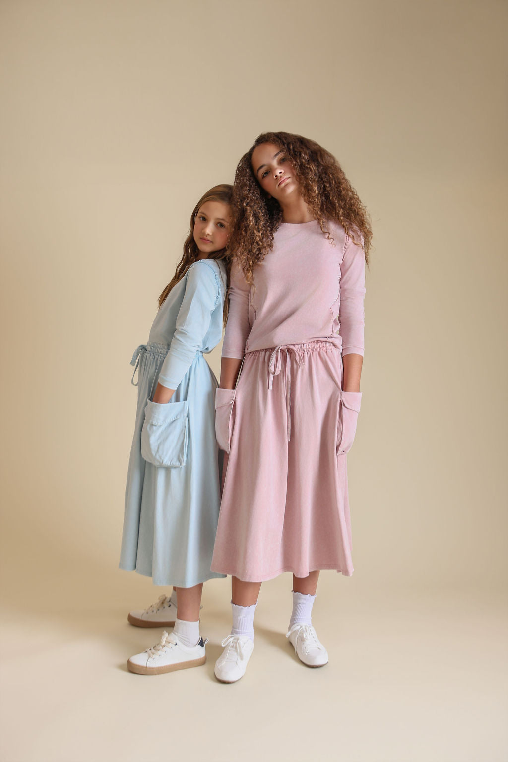 T-shirt Pocket Midi Skirt - Junees