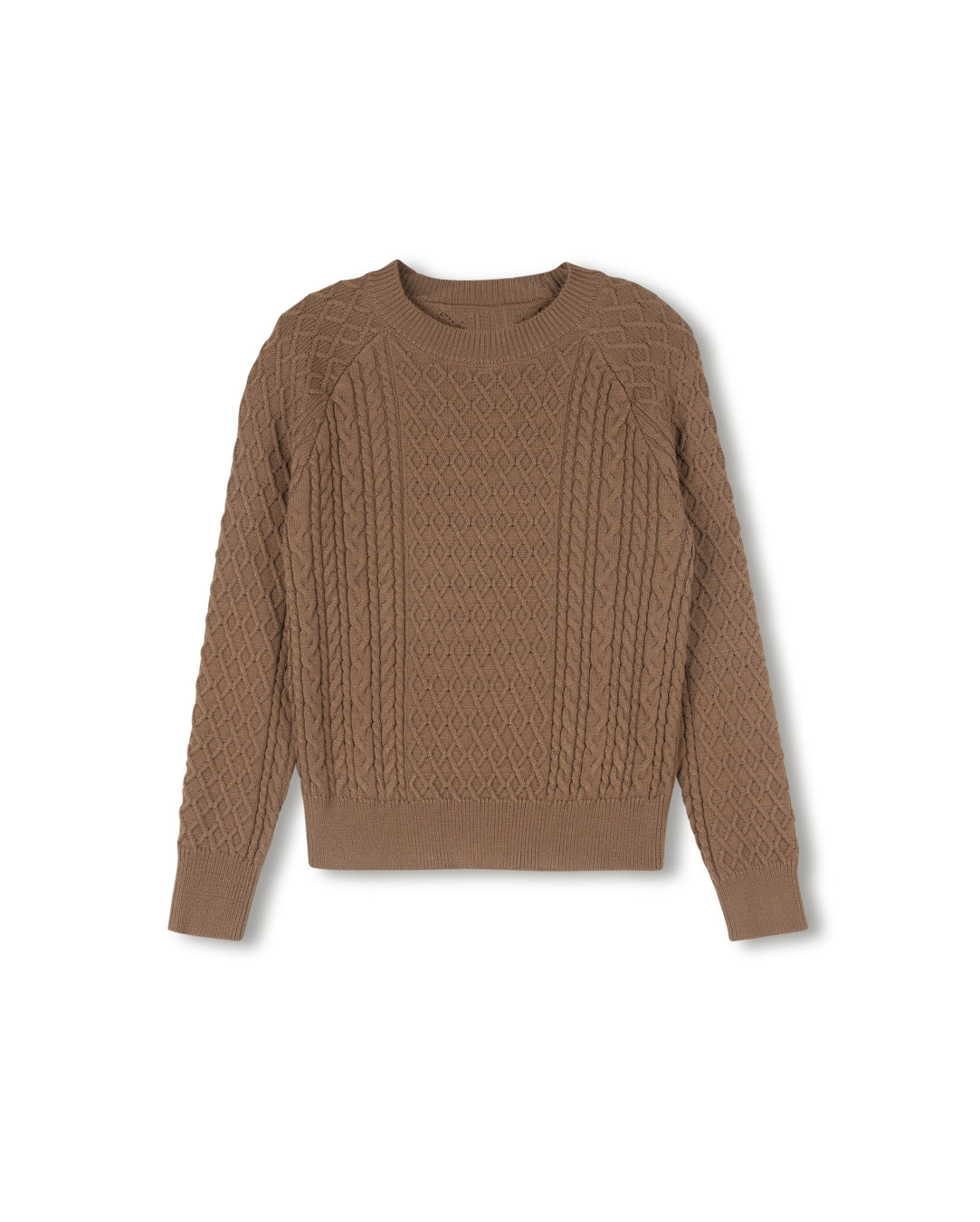 Yarrow Cable Knit Turtleneck Sweater