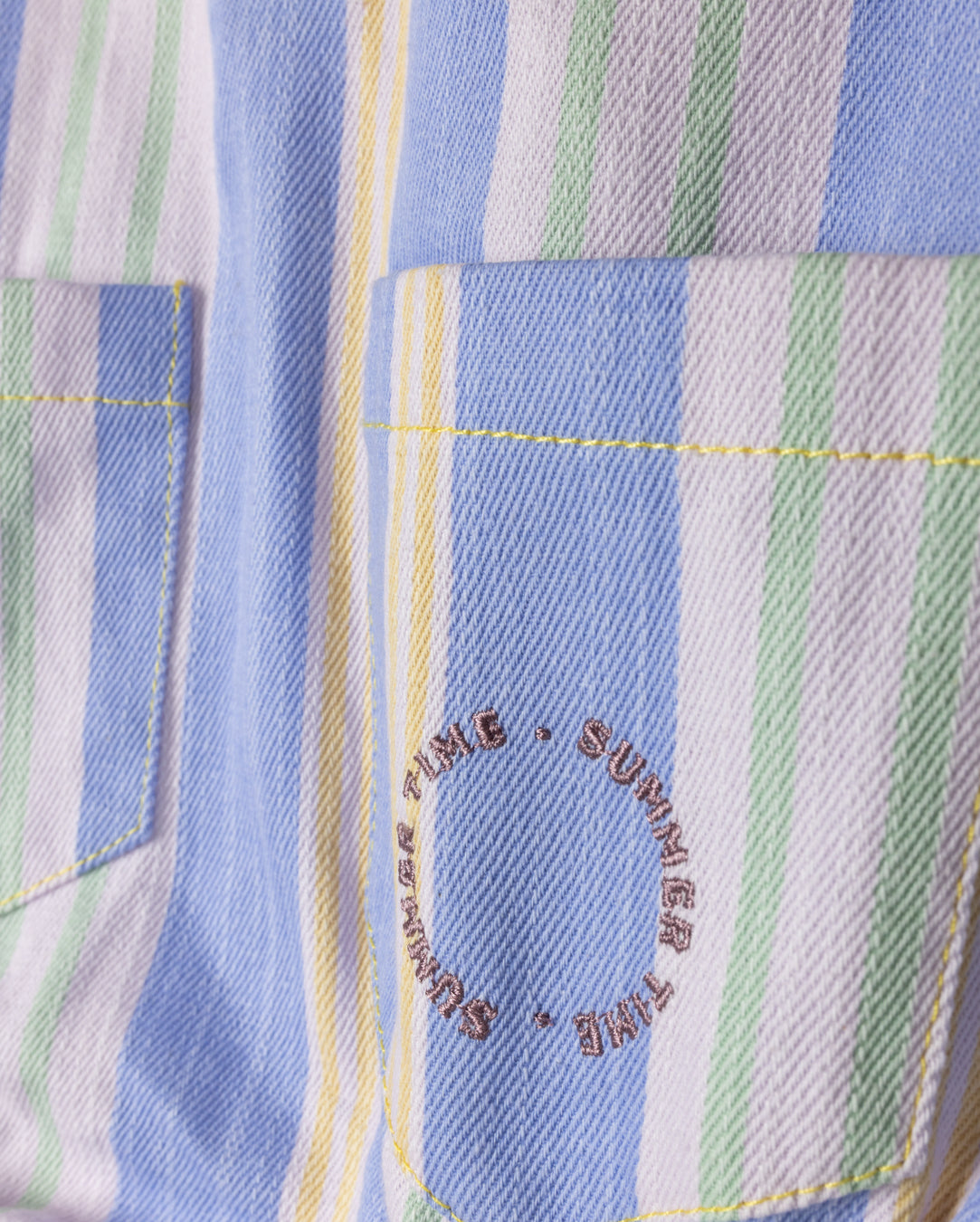 JoJo Colored Striped Romper