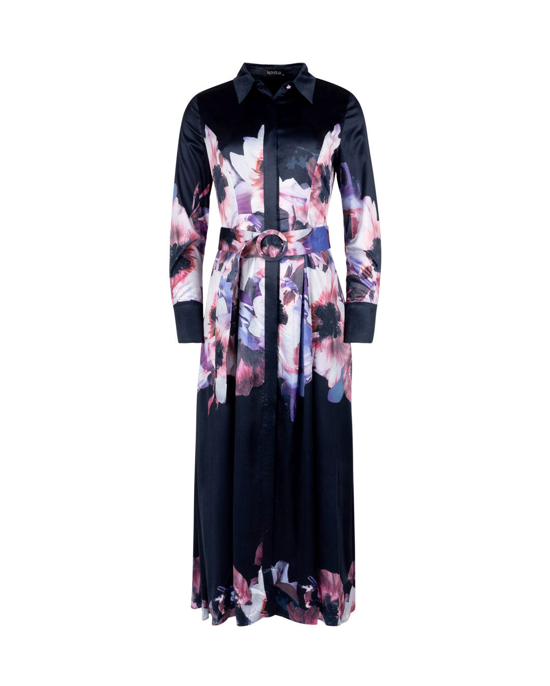 Flower Collared Dress