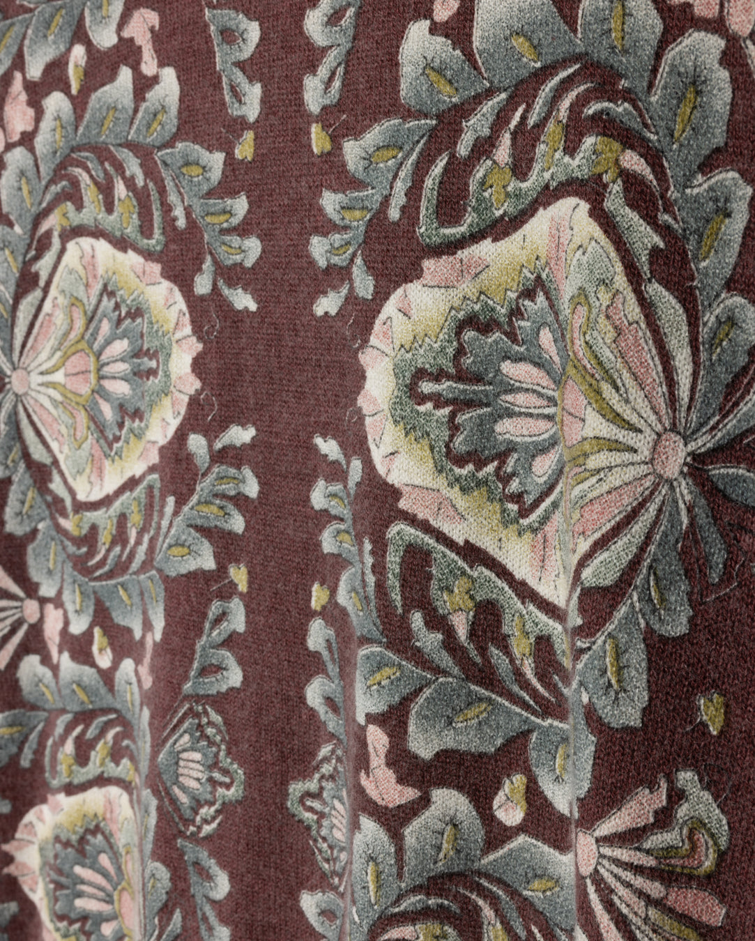 Center Printed Knit Turtleneck W-20444