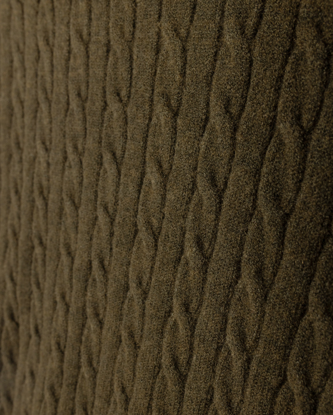 Cable Knit Fairisle Vest