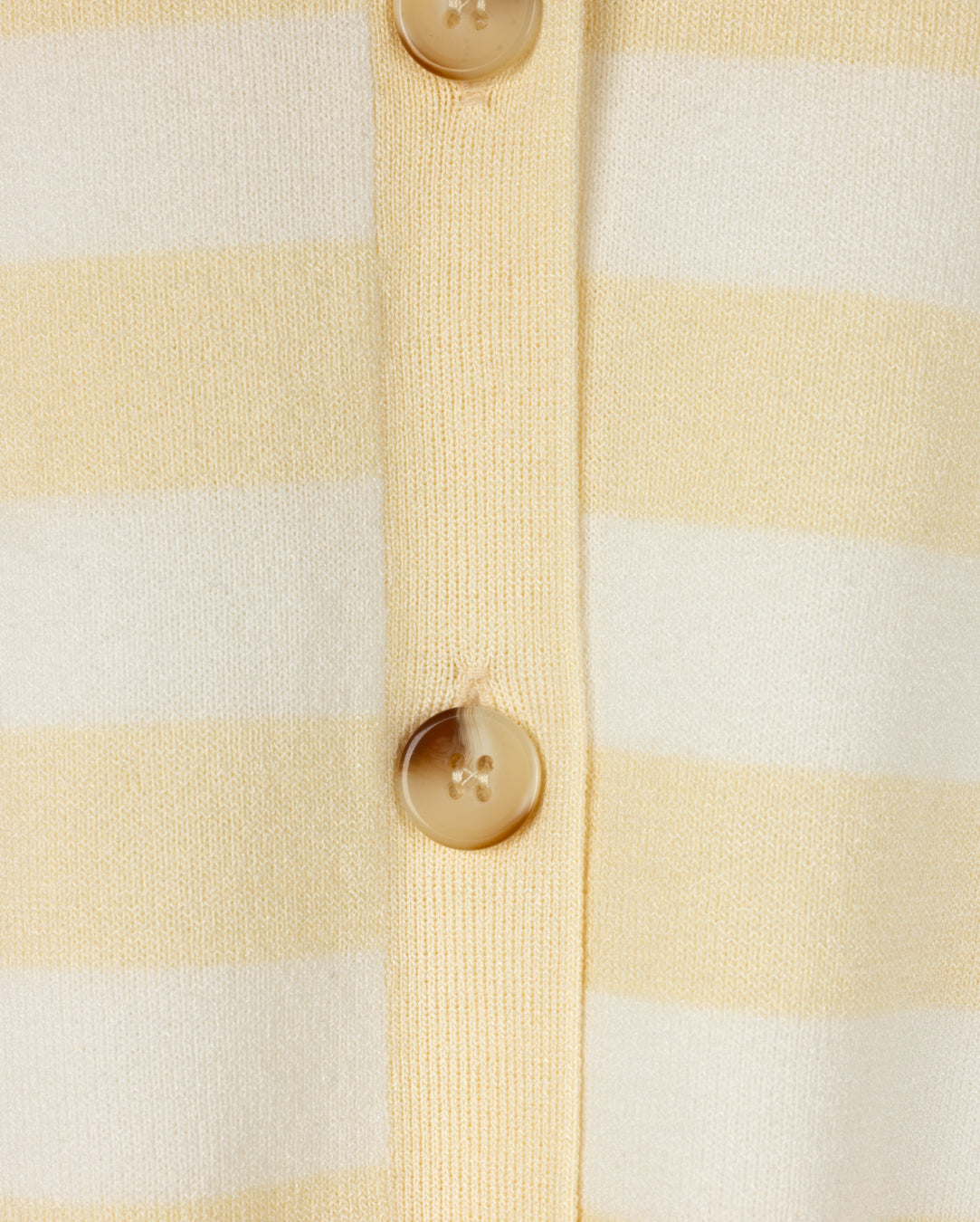 Knit Stripe Button Down Top