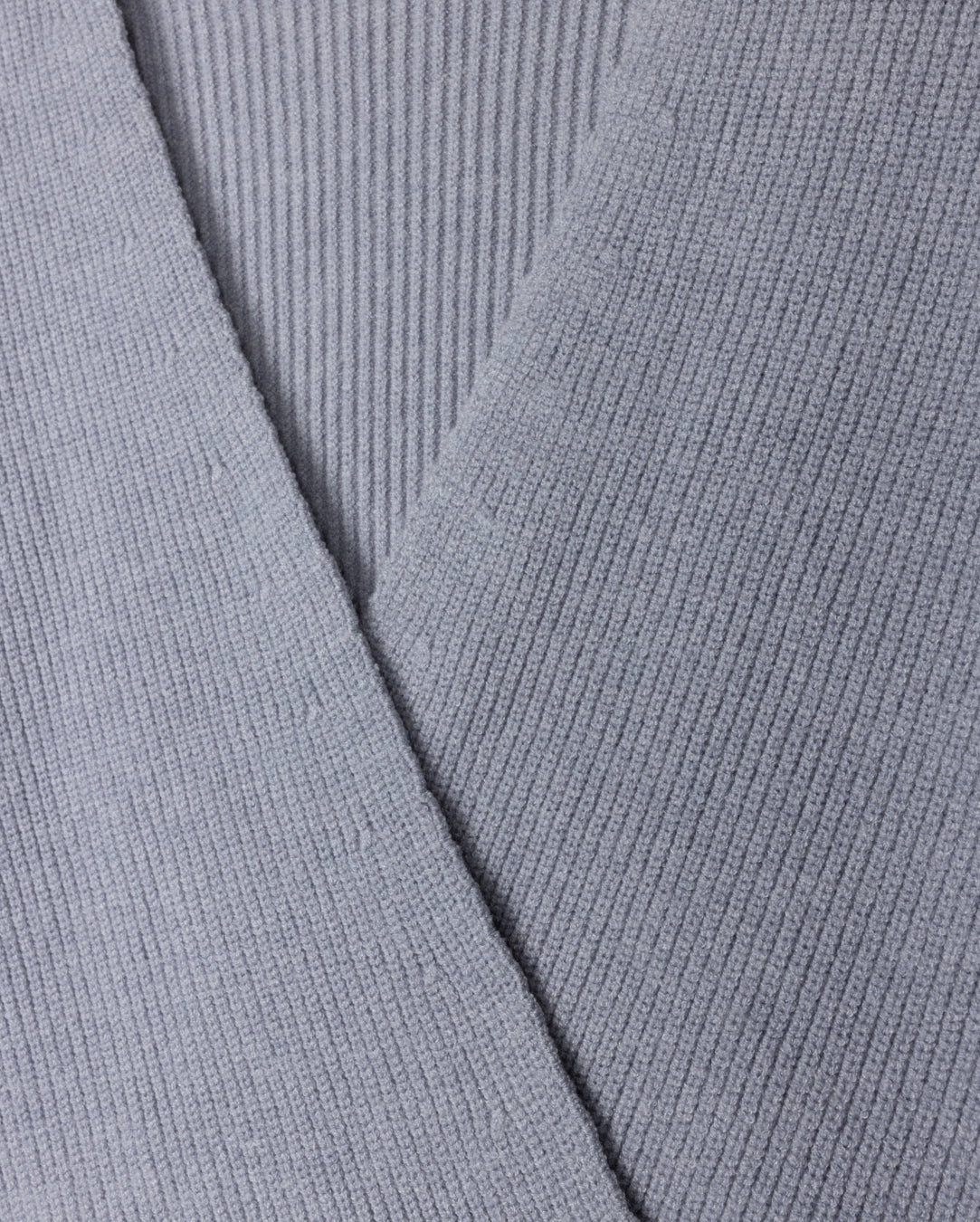 Ribbed Cross Over Knit Top W-21641