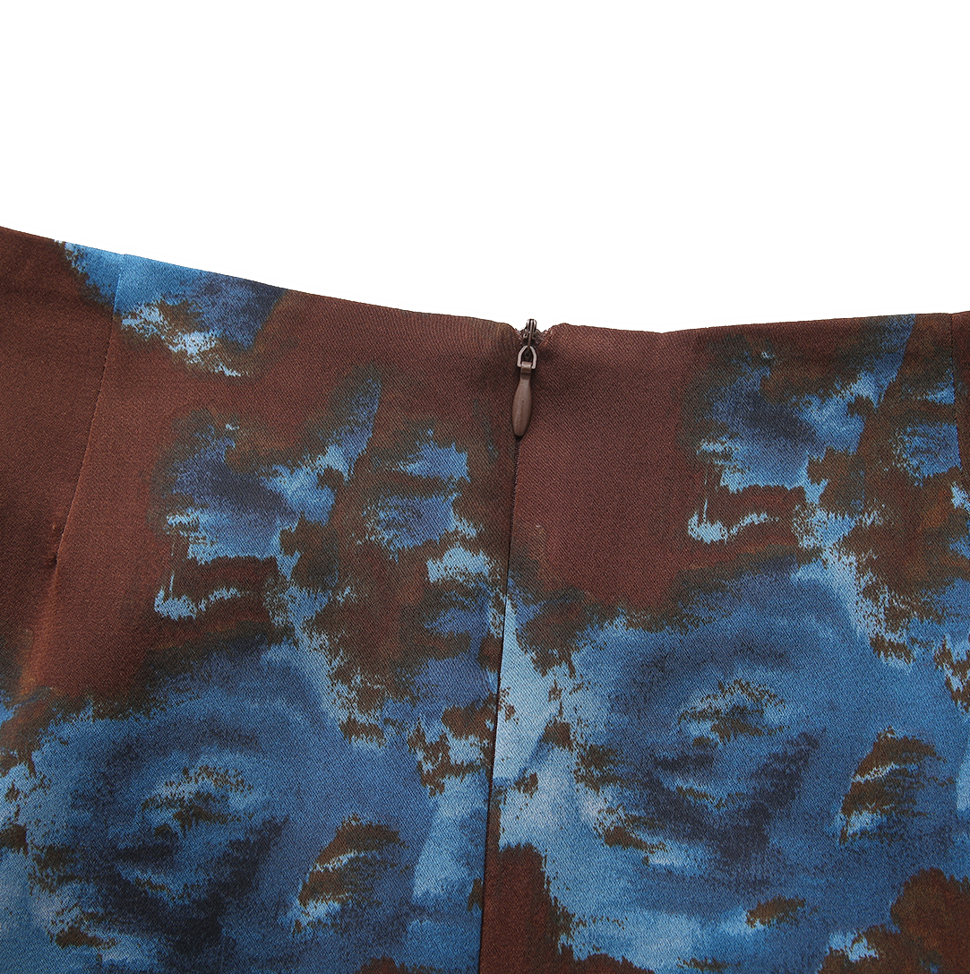 Colored Printed Skirt