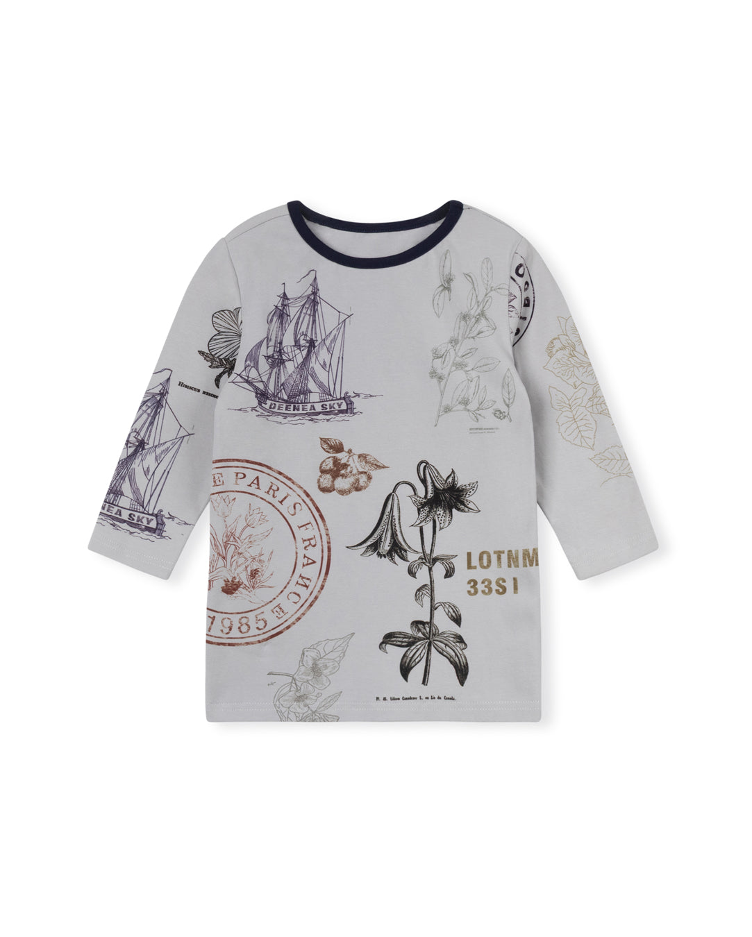 Romy Stamp Printed Tee