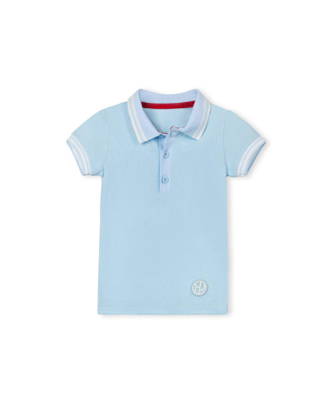 Striped Trimming Pique Polo