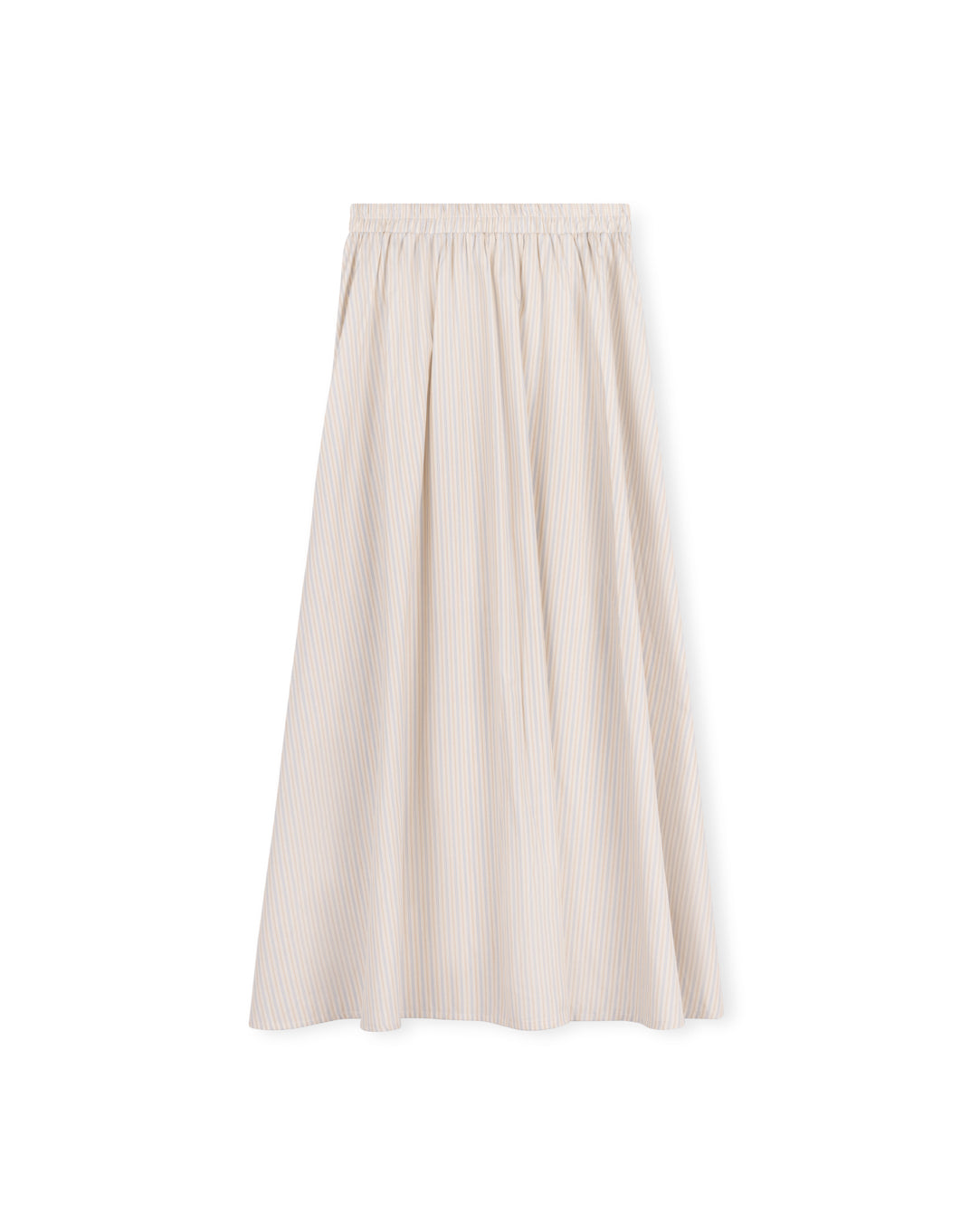 Madison Stripe Maxi Skirt W-18153