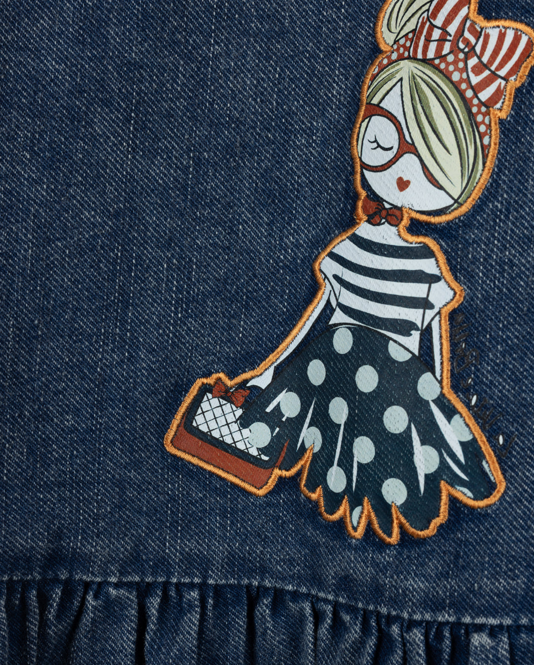 Morgan Denim Doodle Dress