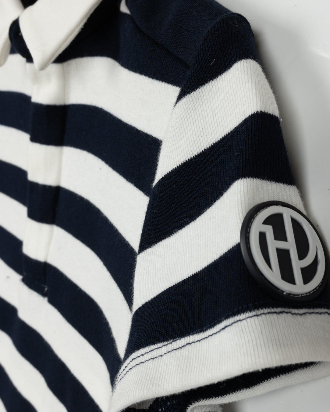 Wide Striped SS Polo