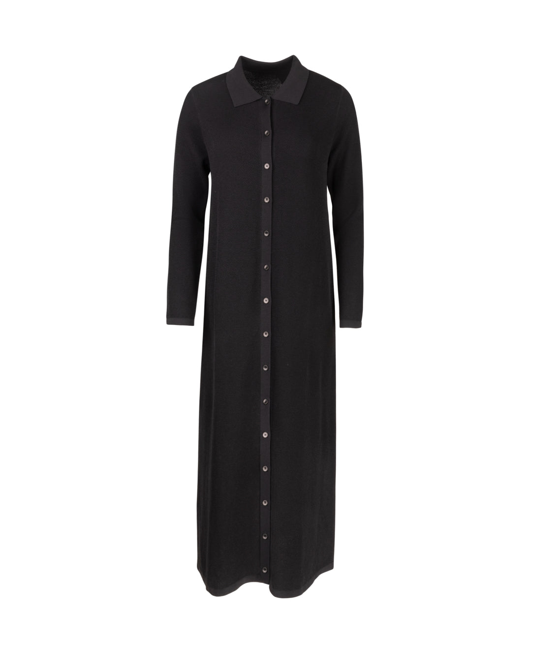 Knit Shirt Dress W-17359