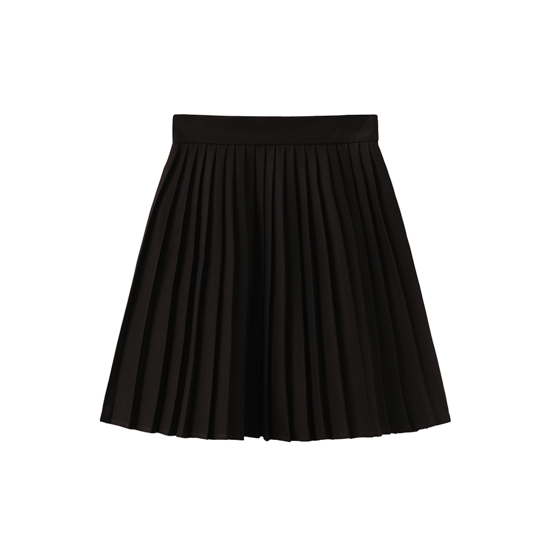 Reg Wool Pleat Skirt