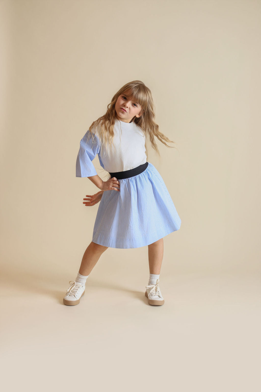 Katie Pinstriped T-shirt