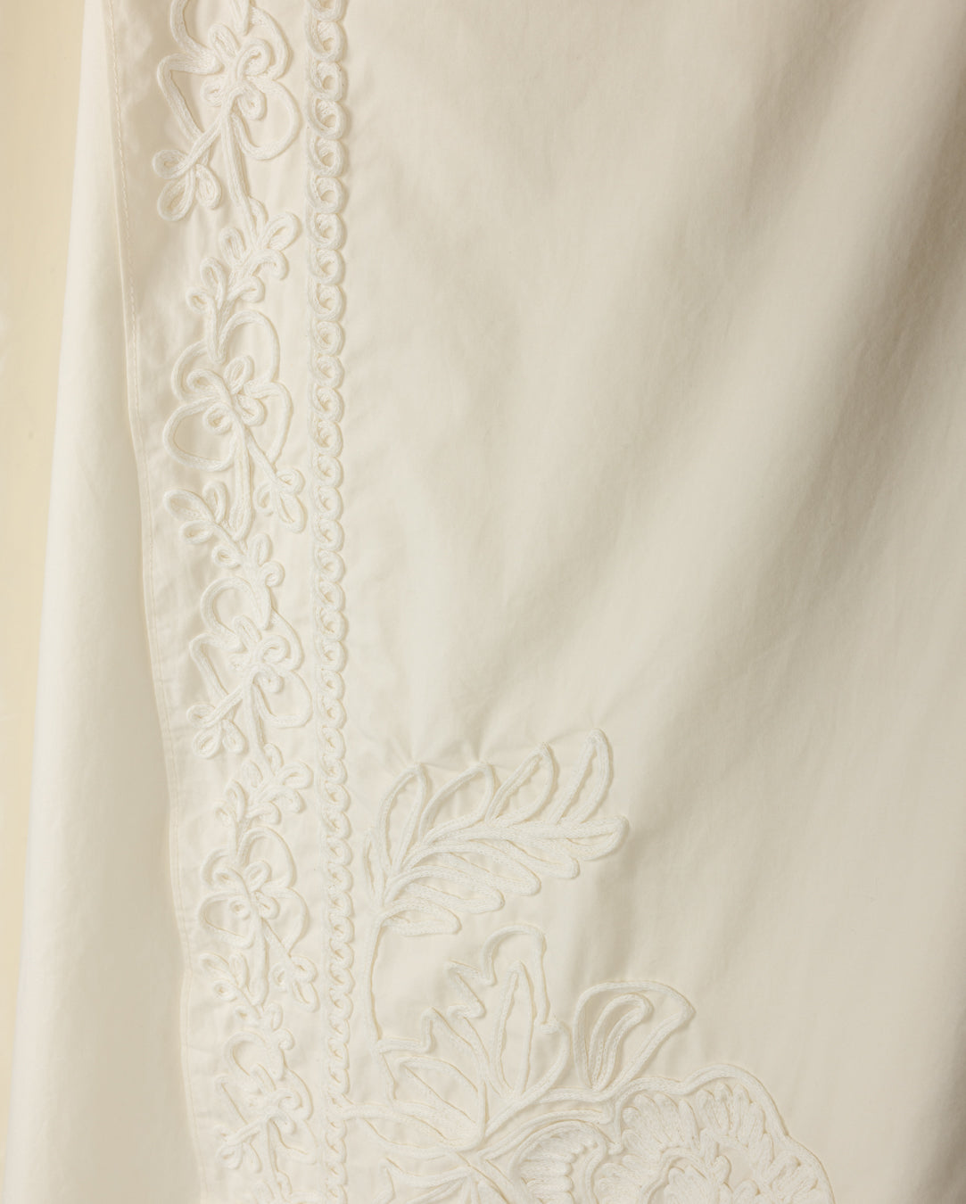 Flower Wrap Embroidered Skirt - Junees