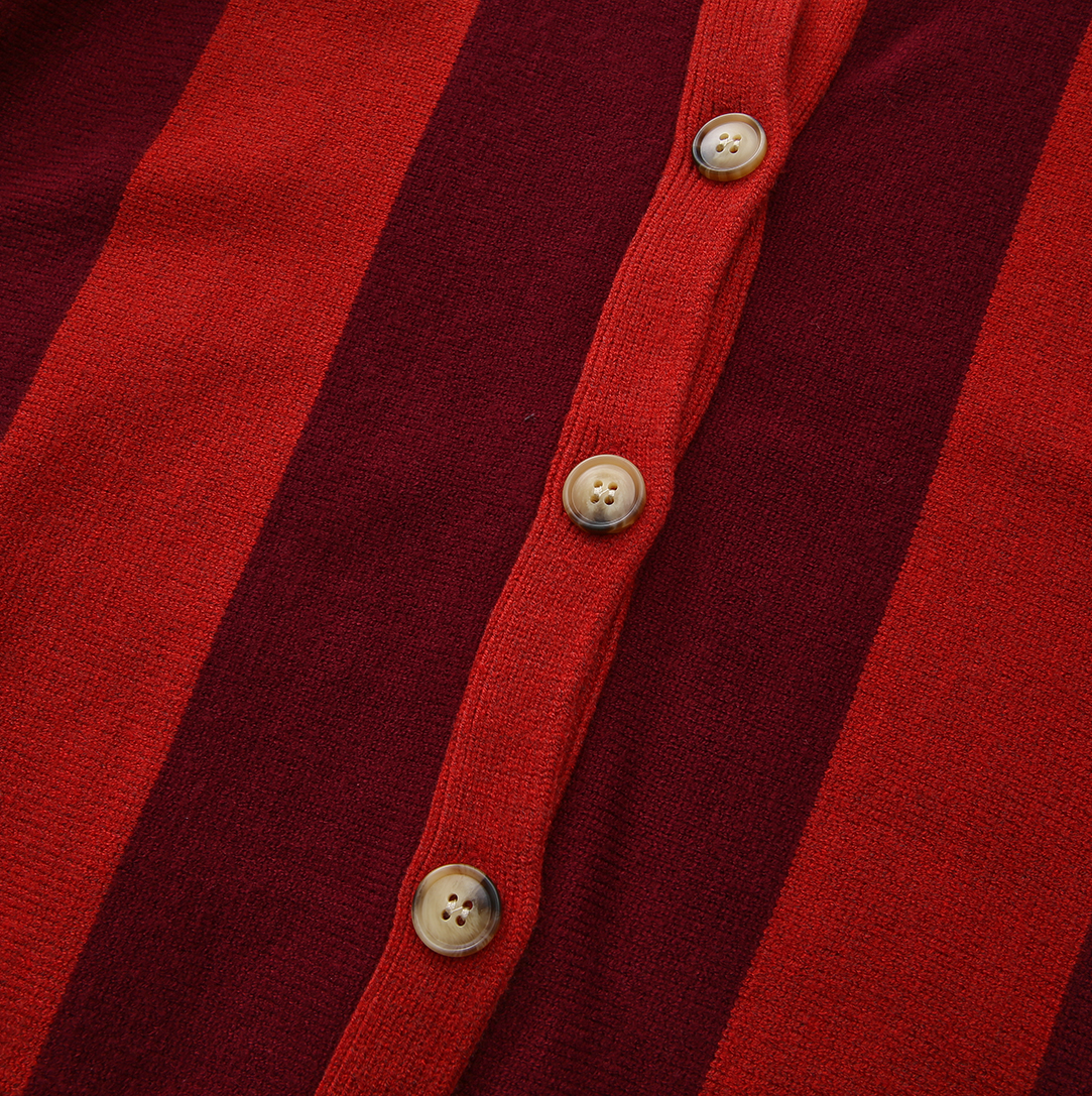 Thick Stripe Cardigan