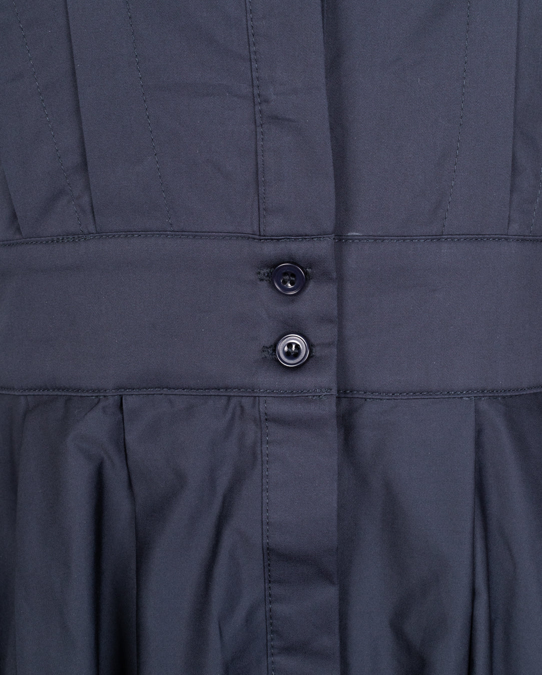 Poplin Waisted Shirtdress - Junees