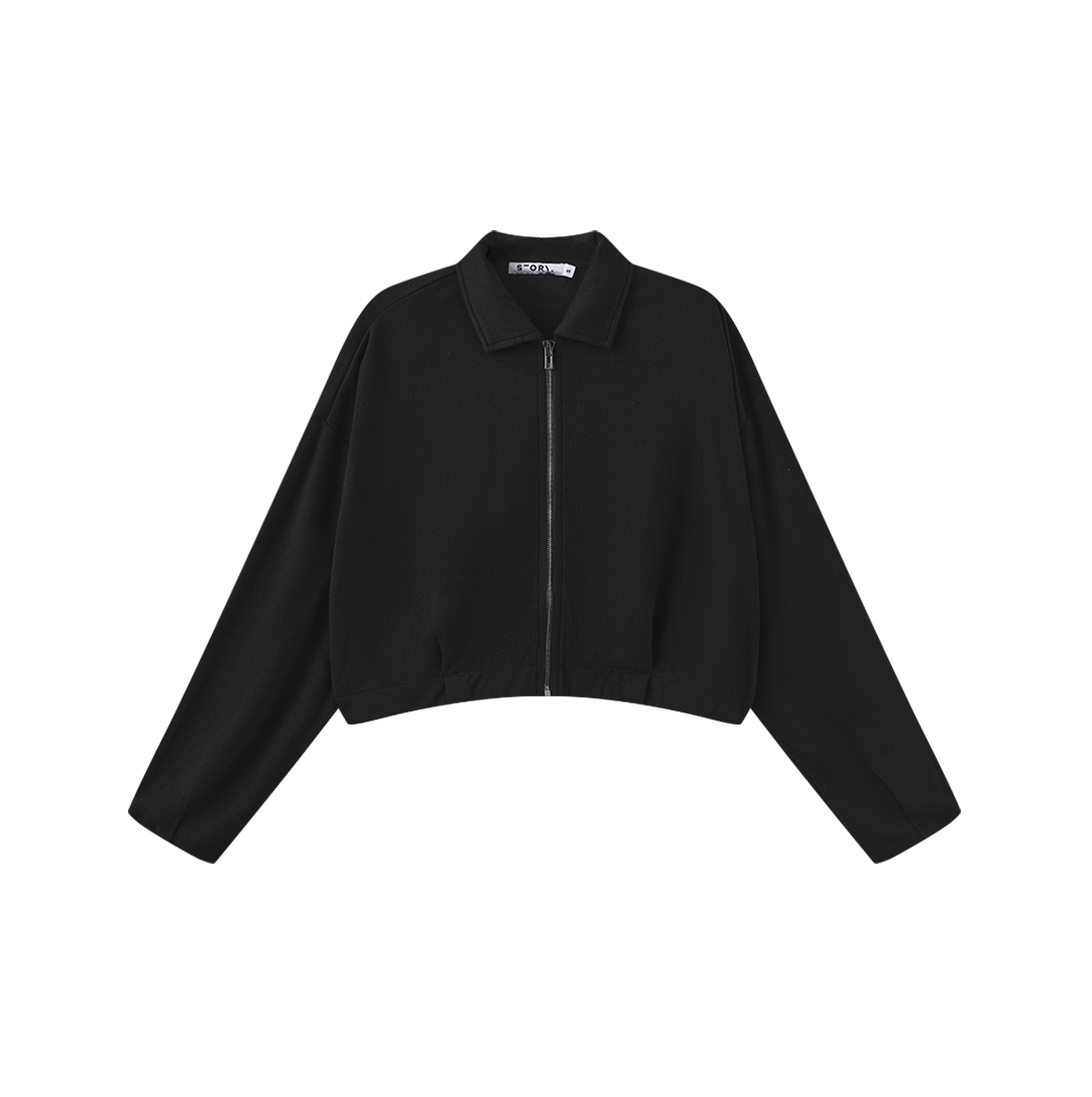 Soft Stretched Crop Jacket