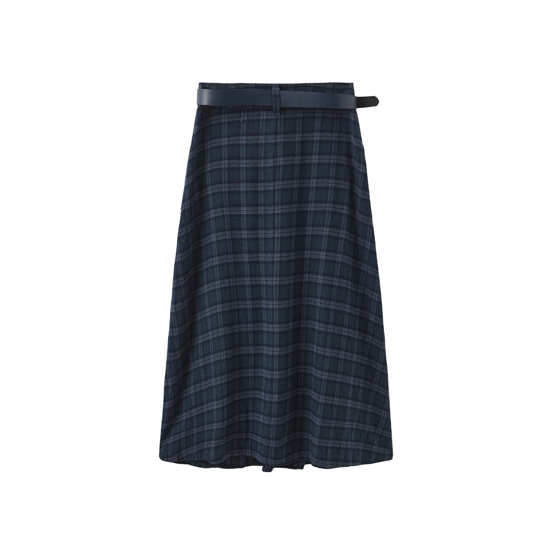 Big Pocket Belted Skirt