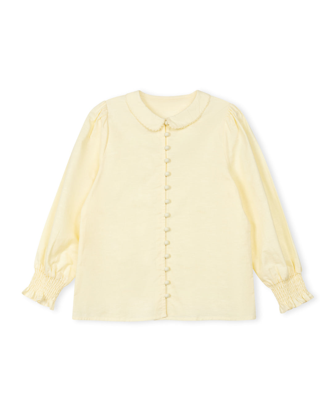 Peter Pan Linen Blouse