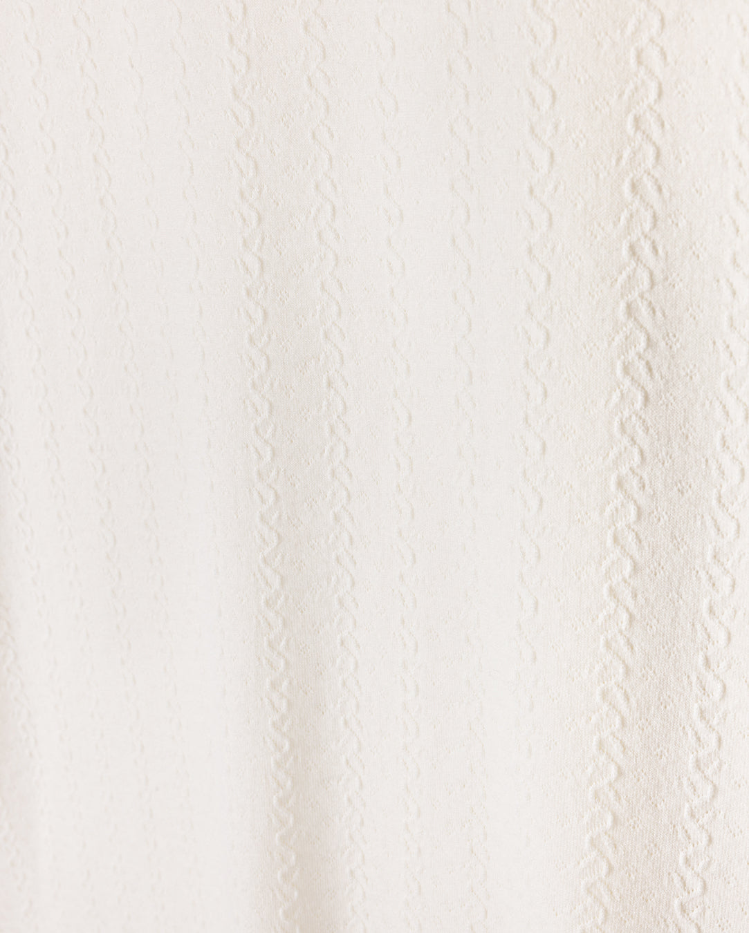 Cotton Textured Turtleneck