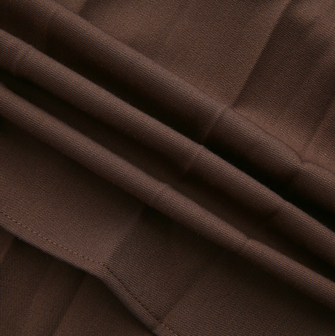 Box Pleat Short Skirt