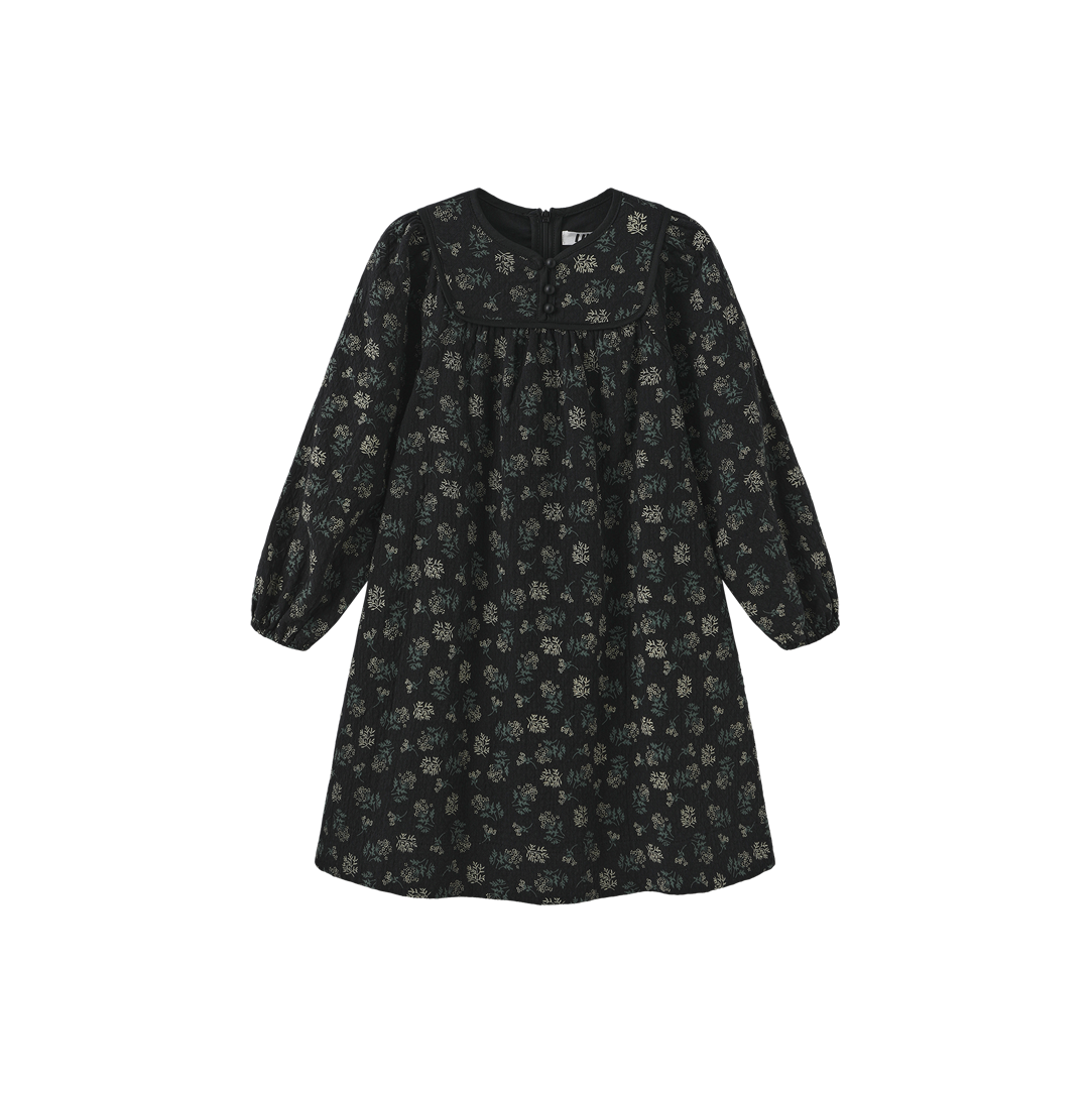 Soft Quilted Floral Dress