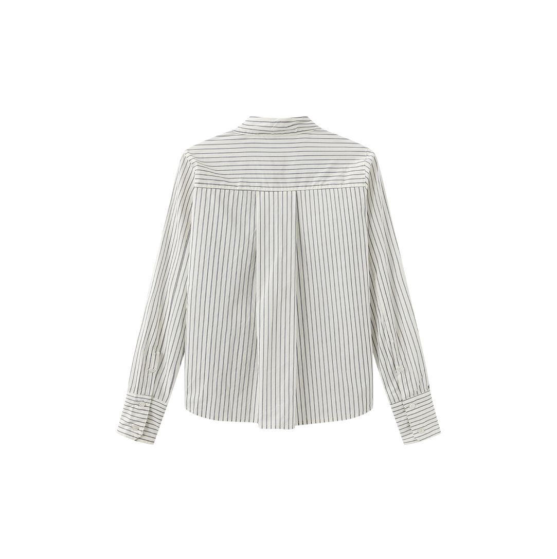 Stripe Crest Button Down