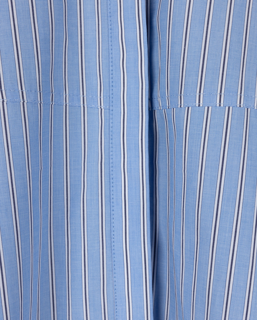 Seamed Boxy Striped Shirt - Junees