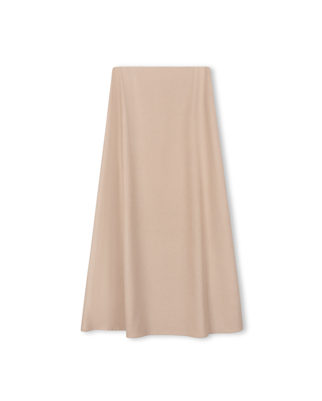 A-Line Maxi Slip Skirt