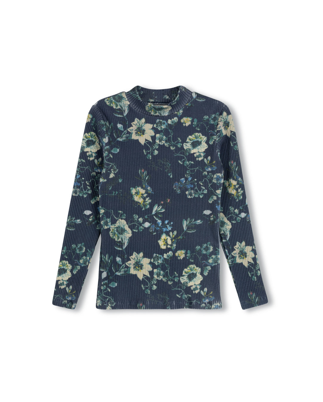 Idi - Ribbed Mock Neck C-22829