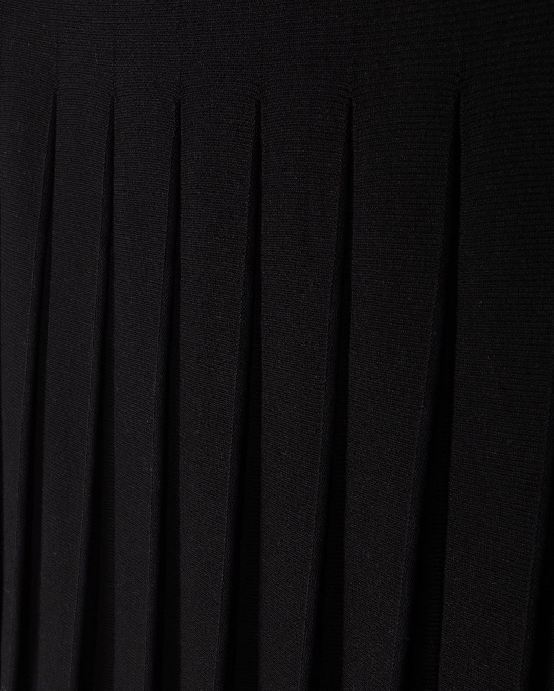 Knit Maxi Pleated Skirt