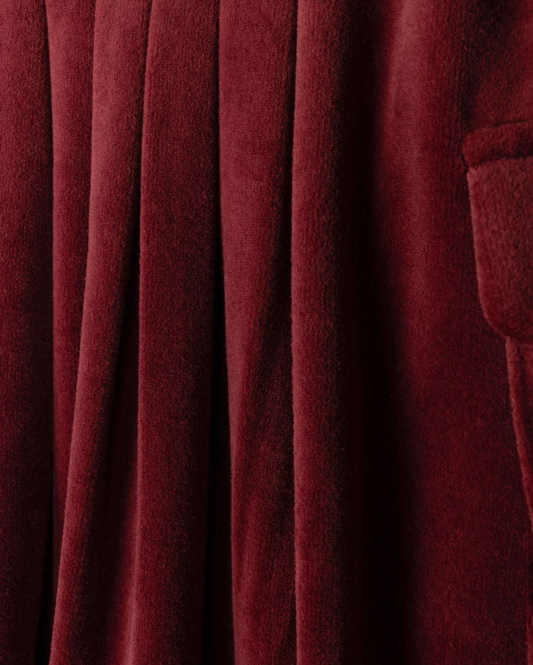 Dorthy Velour Pocket Skirt