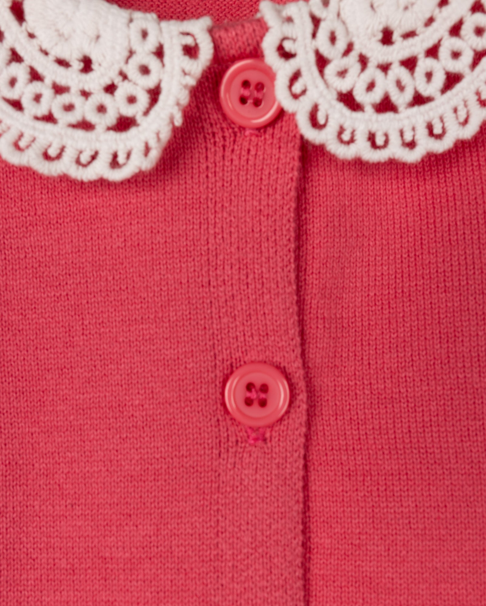 Ezzie Crochet Collared Cardigan And Bloomer Set