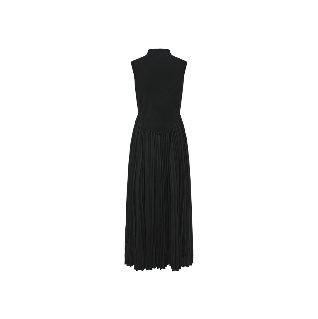 V  Waist Knit Maxi Dress