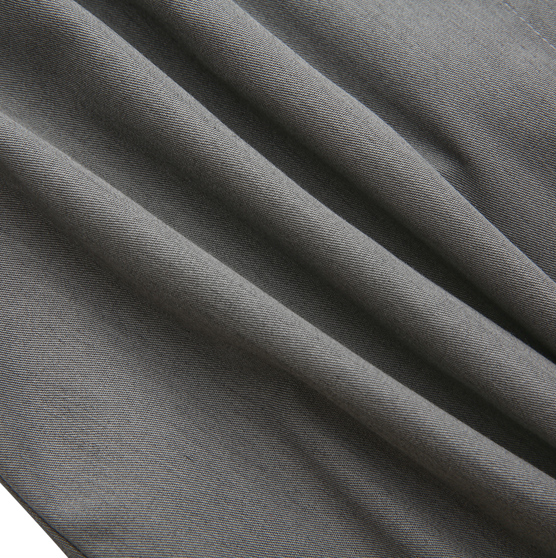 Side Pleated Midi Skirt